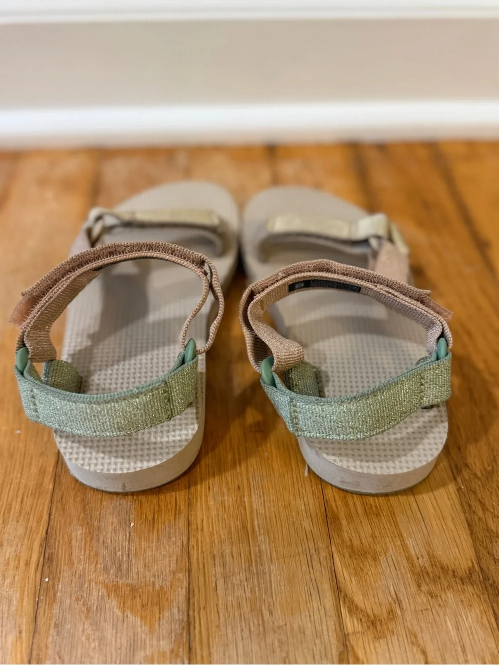 Teva Girls Glitter Strap Sandals, Size 11